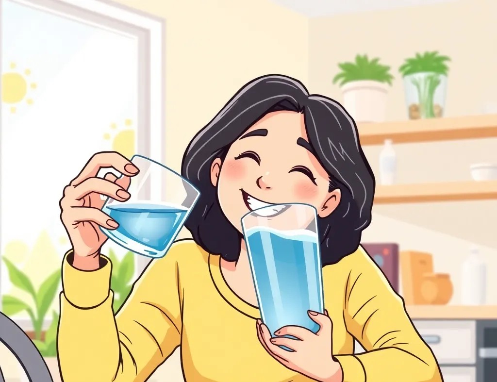 Banyak minum air putih