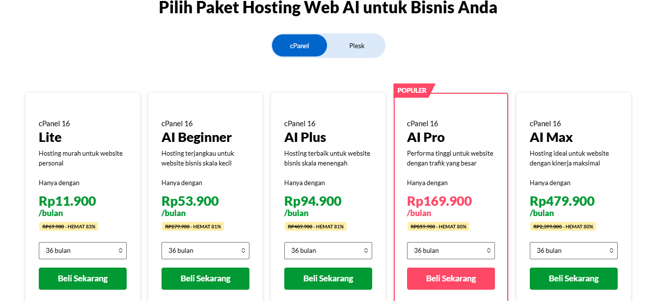 Hosting murah